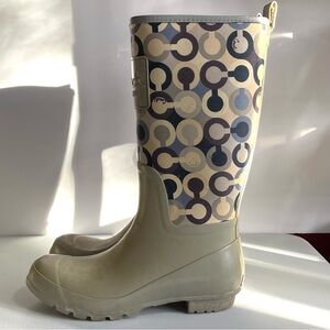 COACH Women’s Tall Rainboots